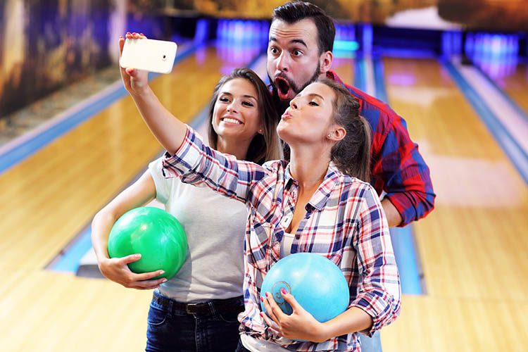 A selfie for bowlers